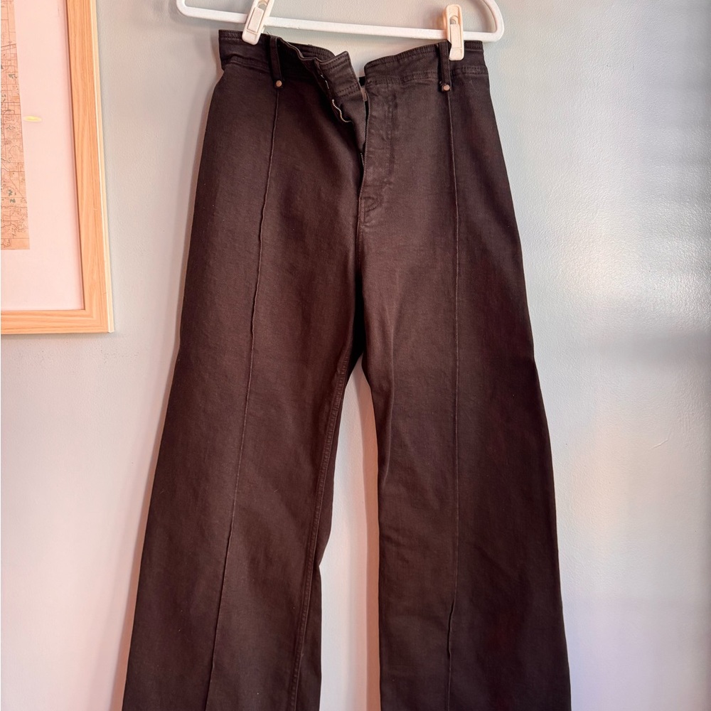 Zara Chocolate Brown Trousers